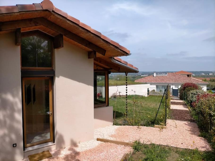 Studio Ambiance Verdoyante Et Vue Sur La Vallee Auzeville-Tolosane Kültér fotó
